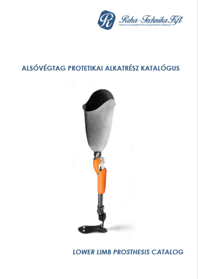 ALSÓVÉGTAG PROTETIKAI ALKATRÉSZ KATALÓGUS