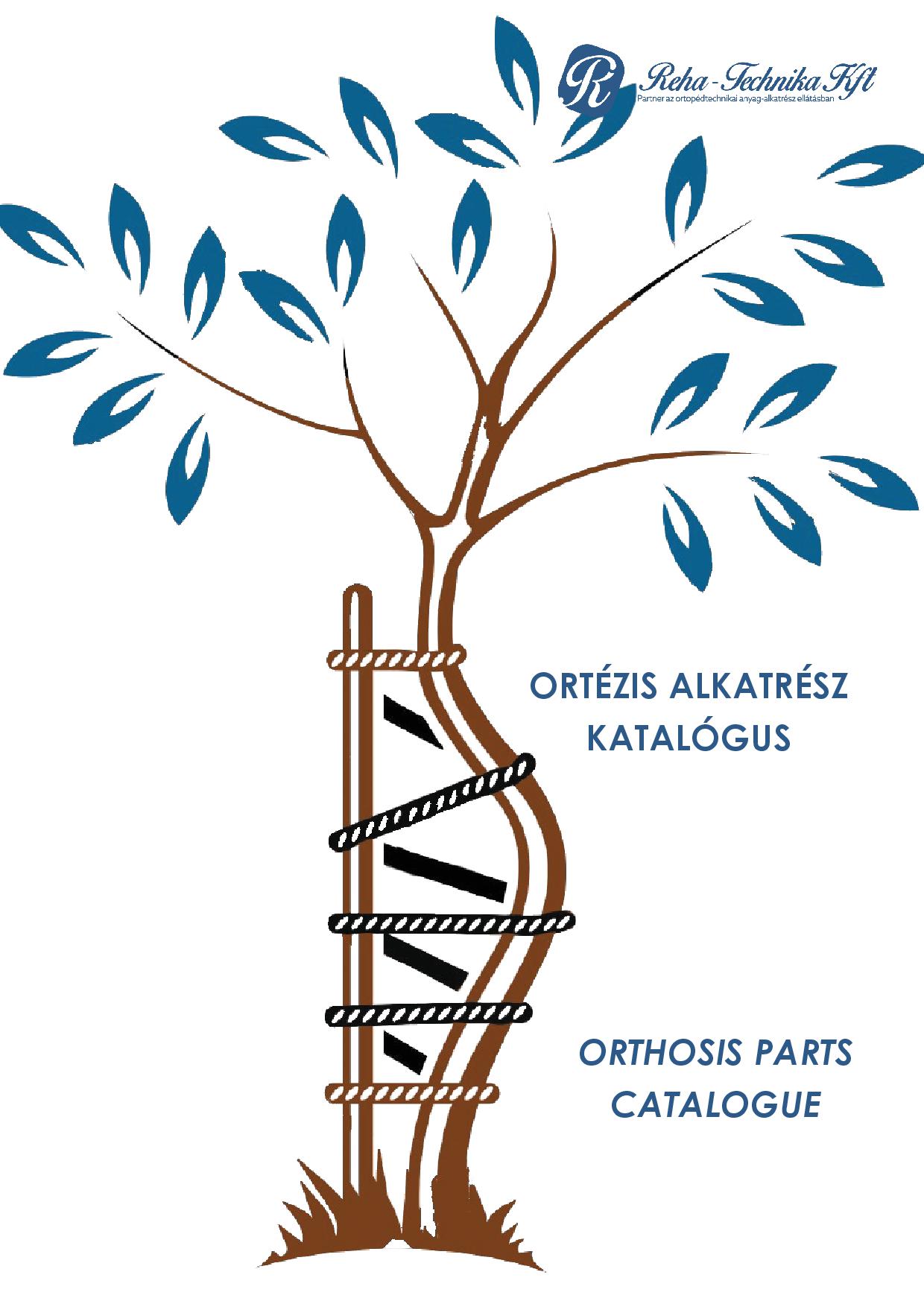 ORTÉZIS ALKATRÉSZ KATALÓGUS
